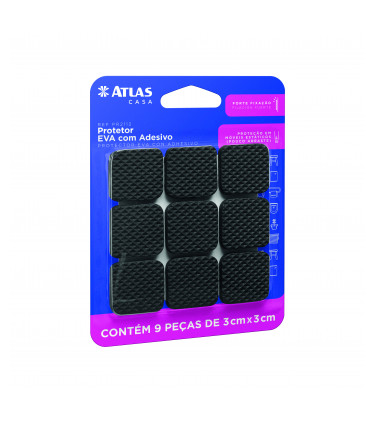 PROTETOR ADES QUADRADO 2X2CM 16PC EVA PR