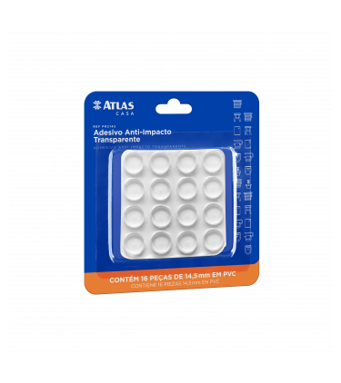 ANTI IMPACTO ADESIVO G D21X6MM 12PC PVC