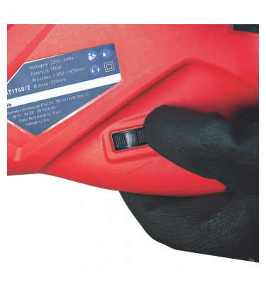 LIXADEIRA ELETR TELE Ø225-750W/127V