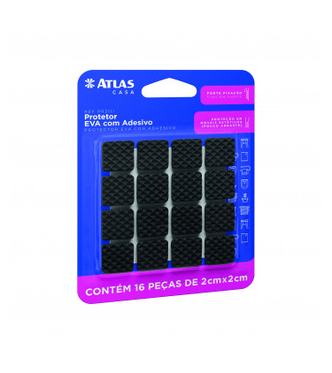 PROTETOR ADES QUADRADO 2X2CM 16PC EVA PR