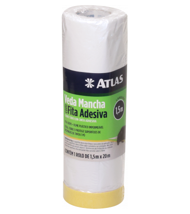 FILME MASC C FITA CREPE  1,5MX20M