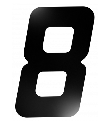 Puede aplicarse sobre diversas superficies, tanto interiores como exteriores, para una identificación correcta y legible de residencias o espacios comerciales.