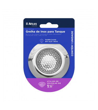 GRELHA DE INOX PARA PIA PREMIUM 9CM