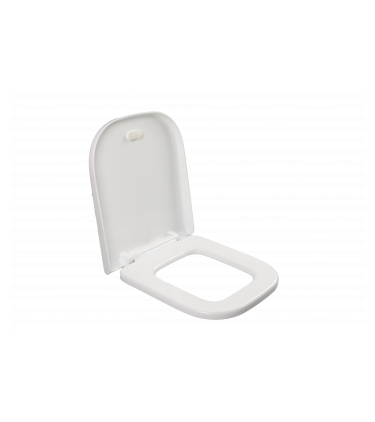 PP PREMIUM QUADRA TOILET SEAT - WHITE