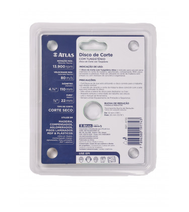 SEGMENTED TUNGSTEN CUTTING DISC 110MM