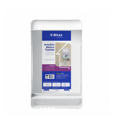 ARMARIO BASICO TOALETE PLASTICO BR