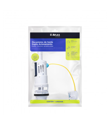 MECANISMO DE SAIDA DUPLO P/ CX ACOPLADA