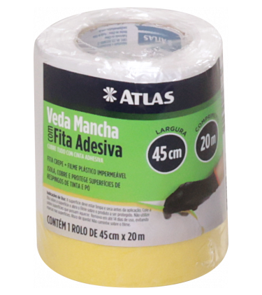 FILME MASC C FITA CREPE  1,5MX20M