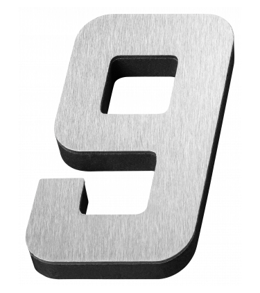 Puede aplicarse sobre diversas superficies, tanto interiores como exteriores, para una identificación correcta y legible de residencias o espacios comerciales.