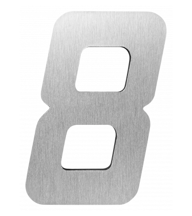 Puede aplicarse sobre diversas superficies, tanto interiores como exteriores, para una identificación correcta y legible de residencias o espacios comerciales.