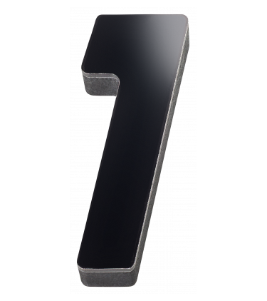 Puede aplicarse sobre diversas superficies, tanto interiores como exteriores, para una identificación correcta y legible de residencias o espacios comerciales.