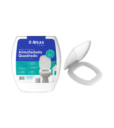 ASSENTO SANIT ALMOF QUADRADO PLASTICO BR