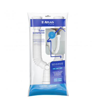 SIFAO TUB EXTENSIVEL DUPLO 720MM PLAS BR