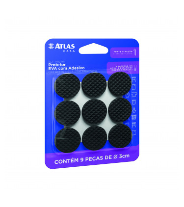 PROTETOR ADES REDONDO D2CM 16PC EVA PR