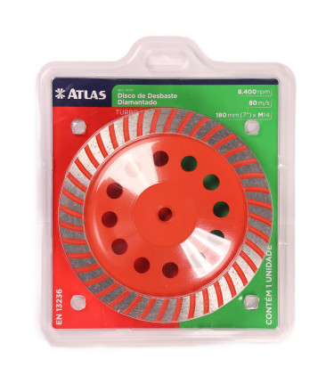 TURBO DIAMOND DISC GRINDING 180MM