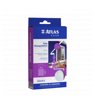 TELA MOSQUITEIRO 1,25X1,65M POLIESTER BR