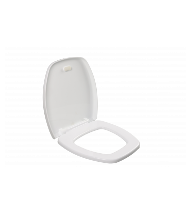 Asiento sanitario que se adapta a las tazas de baño de los formatos: Thema (Incepa), Arezzo (Japi), Hawaii (Mondialle), Valentina (Santa Marina), Antúrious (Luzarte) e Iris (Ônix). Ideal para consumidores que valorizan el diseño y la estética del baño, y que buscan accesorios que combinan con la decoración, transmitiendo más sofisticación. No pisar sobre la tapa. Para mantener el brillo del producto, se recomienda el uso de paños y productos de limpieza suaves. Evite esponjas abrasivas o productos químicos agresivos como jabones, alcohol o detergentes.