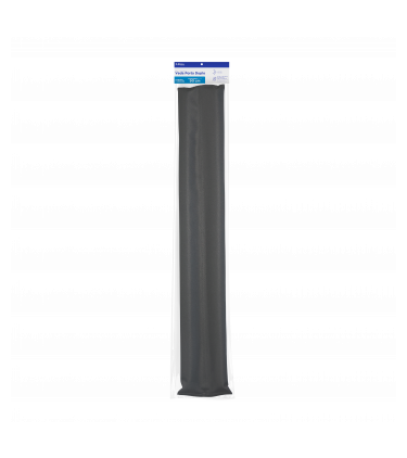 VEDA PORTA DUPLO TECIDO PRETO 80CM