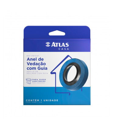 ANEL VEDACAO DE BORRACHA BUT C/GUIA PLAS