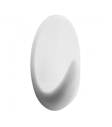 GANCHO ADESIVO 3PC 1,0KG OVAL PLAST BR